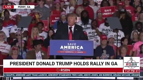 President Trump Rally in Perry Georgia 9/25/2021