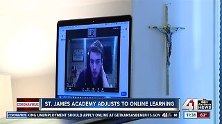 St. James Academy adjusts to online learning