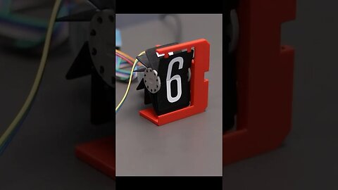 How to make a Split Flap Display #diyprojects #3dprinting #arduino