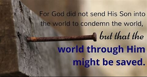 John 3:17 “God’s Decree!"