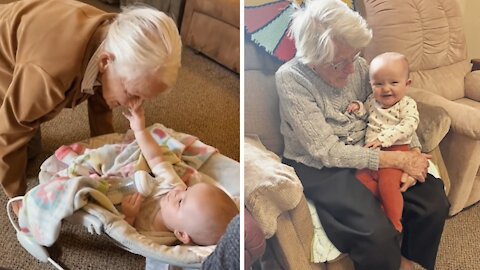 Sweet Baby Grows Up In Assisted Living Home