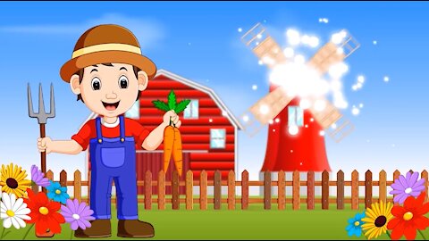 Old MacDonald Had A Farm Nursery Rhymes Super Song Learn Animals Names Sounds
