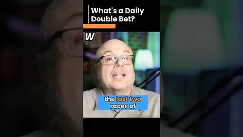 What is a Daily Double? | Daily Double Betting Explained | How to Bet on Horses 101 #Shorts