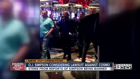 O.J. Simpson threatening to sue Cosmopolitan