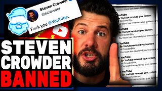 Steven Crowder SUSPENDED By Youtube Over Alex Jones! May Be It For Louder With Crowder On YT