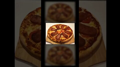 A Spam Pizza! WEIRD PIZZA (#shorts)