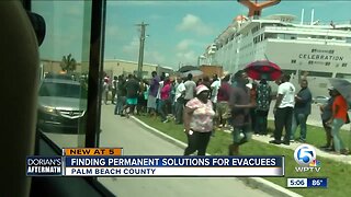 Palm Beach County focusing on long term solutions for Dorian evacuees