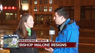 Buffalo Diocese whistleblower Siobhan O'Connor reacts to Bishop Malone's resignation