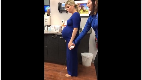 Employees Prank Doctor With Water Breaking Prank