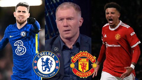 Chelsea vs Manchester United 1-1 Points Shared At Stamford Bridge Paul Scholes And Owen Analysis