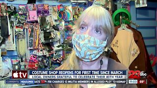 Fantasy Frocks, locally owned costume shop reopens after being closed since March