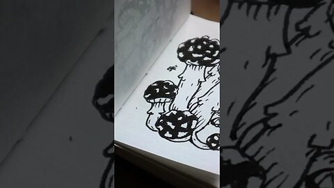 🍄 Miniature Mushroom Illustration VII 🍄