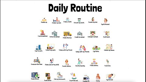 Mastering Beginner Daily Routines in English: Essential Vocabulary and Phrases for ESL Learners