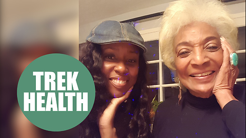 Star Trek actress Nichelle Nichols telling a close friend she never wants to stop working