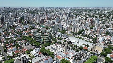 Buenos Aires - Vista da Villa Urquiza e de Palermo