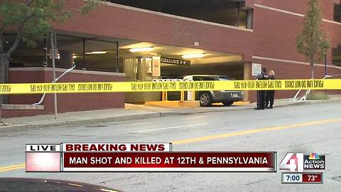Man shot and killed 12th & Pennsulvania