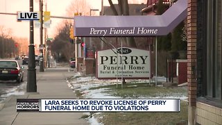 LARA seeks to revoke license of Perry Funeral Home due to multiple violations