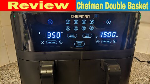 Chefman TurboFry Double Basket Air Fryer Review