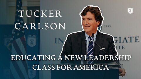 Tucker Carlson's FULL SPEECH at ISI's 70th Anniversary Gala