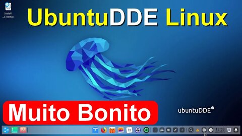 Ubuntu DDE poderoso Linux com o ambiente de desktop mais bonito