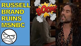 Russell Brand destroys MSNBC reporter on Bill Maher!