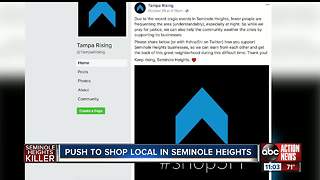 Social media push urges people to shop local in Seminole Heights