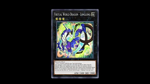 Yu Gi Oh! Virtual World Dragon - Longlong