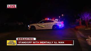 SWAT standoff underway with mentally ill man in Tampa