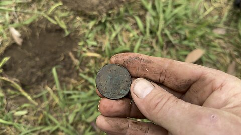 Old English Britannia Penny Metal Detecting