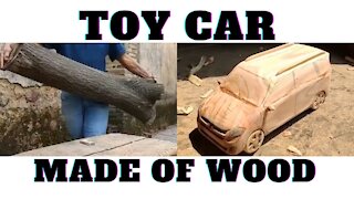 TOY CAR MADE IN WOOD
