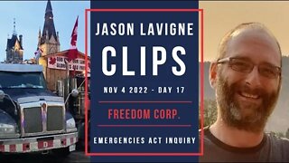 Day 17 - Freedom Corp. - Emergencies Act Inquiry