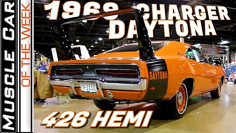 1969 Dodge Charger Daytona 426 Hemi | Muscle Car Of The Week Video Episode 334 V8TV