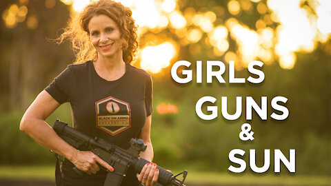 Girls Guns and Fun- A Photo Shoot for Black On Ammo Apparel