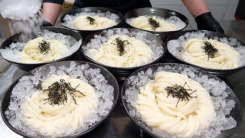 Japanese noodles, Udon at another level!! 40-year-old Udon restaurant in Korea - Japanese food