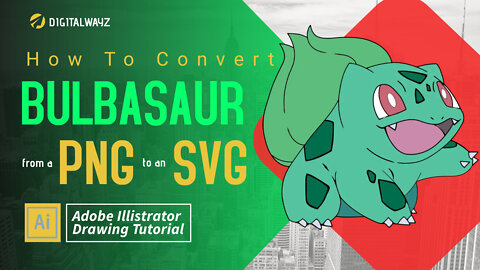 How to Draw and Export a "Pointing Bulbasaur" to an SVG