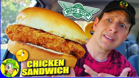 Wingstop® 🛩️ CHICKEN SANDWICH Review 🐔🥪 ⎮ Peep THIS Out! 🕵️‍♂️