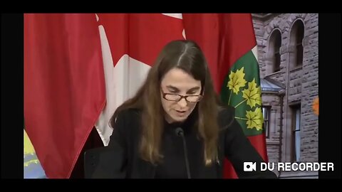 Government of Ontario press-conference on the adverse effects of 5G