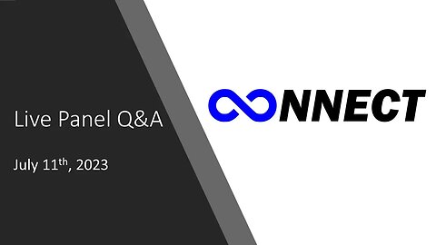 Connect Live Q&A - July 11th, 2023