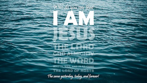 Who Do You Say That I AM - A Study with OneSource Ministries