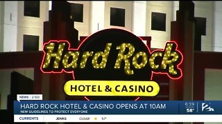 Cherokee Nations Hard Rock Hotel and Casino Now Reopeningo