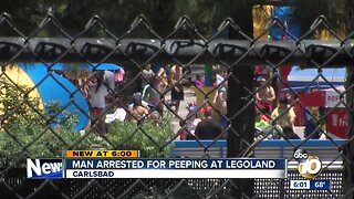 Man arrested for peeping incident at Legoland, police say