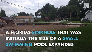 Florida Sinkhole Consumes Two Homes And A Boat