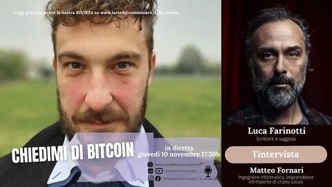 Chiedimi di Bitcoin - Luca Farinotti intervista Matteo Fornari