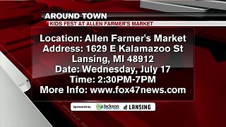 Around Town - Allen Farmer's Market Kids Fest - 7/15/19
