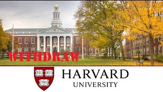 My son withdrew Harvard College application