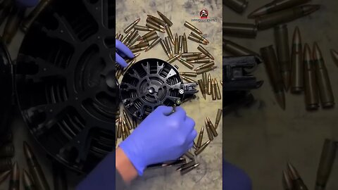 How to load a 75rd drum - AK47