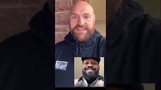 Tyson fury challenges Jon Jones to a Boxing fight, Jon Jones Reacts! #shorts #jonjones #tysonfury