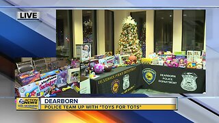 Dearborn Police team up with 'Toys for Tots'