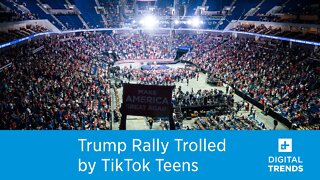 Trump Rally is Trolled by TikTok Teens