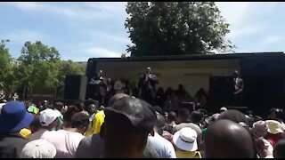 SOUTH AFRICA - Durban - Jacob Zuma addresses his supporters (Videos) (XKw)